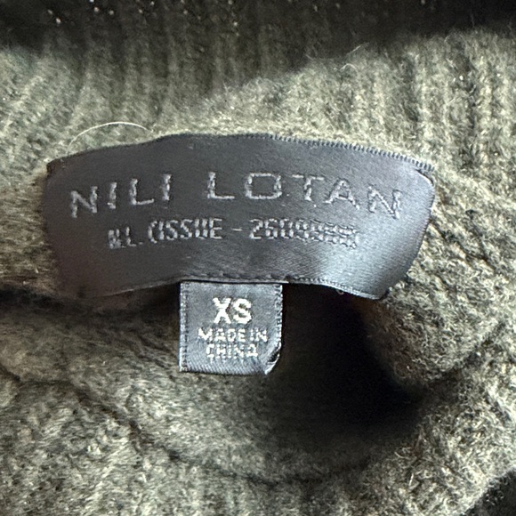 Dark Green Nili Lotan Sweater - Picture 2 of 4